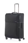 Samsonite 73H 78 cms Nylon Spinner Softsided Medium Check-in Luggage | Trolley Bag For Men Women, Black