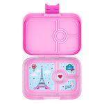 yumbox Panino Leakproof Bento Lunch Box Container for Kids & Adults (Fifi Pink (Paris Tray))