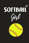 Softball Girl: Blank 6x9 Lined soft