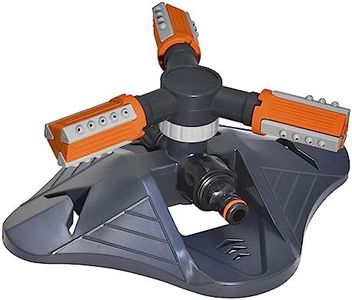 360 Degree Rotating Lawn Garden Sprinkler, Easy Installation, Adjustable Outdoor Water Sprinkler for Efficient Lawn, Grass, Flower Bed & Yard Irrigation (1)