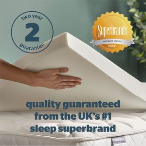 Silentnight King Memory Foam Mattress Topper – Pressure Relief
