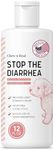 Chew + Heal Labs Anti Diarrhea for Dogs - 12 oz. of Stop The Diarrhea Liquid Supplement with Kaolin - for Diarrhea and Upset Stomach Relief - Made in The USA