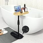 Bathtub Tray Table with Mable Base,