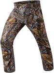 Bassdash Men’s Lightweight Hunting Pants 4-Way Stretch Breathable Water Resistant for Turkey Early Season Spring Summer