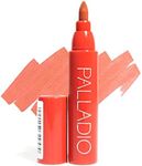 Palladio Lip Stain, Hydrating and Waterproof Formula, Matte Color Look, Longlasting All Day Wear Lip Color, Smudge Proof Natural Finish, Precise Chisel Tip Marker, Rose