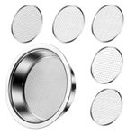 Soil Sifter Set for Gardening - Garden Sieve with 5 Interchangeable Mesh (1mm, 3mm, 5mm, 7mm, 9mm), Garden Soil Sifter Screen for Dirt, Sand, Rock, Filtration, Compost and Bonsai