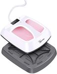 PowerPress 10x12 Inch Heat Press Machine for T-Shirts, Portable Iron Press Easy for Shoes, Hats, Bags, HTV Vinyl Projects (Pink)