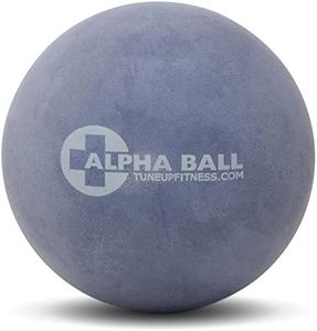 Tune Up Fitness – Alpha Ball, Large Therapy Ball, Massage Ball for Myofascial Release, Pain Relief - Back, Shoulders, Hamstrings, Hips, Glutes