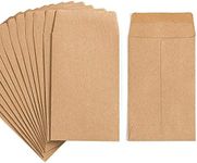 100 Pack Small Coin Envelopes Self-