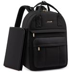 LOVEVOOK Baby Changing Bags, Large Nappy Backpack Lightweight Diaper Bag With Portable Changing Mat & Stroller Straps Maternity Pregnancy Hospital Bag Rucksack for Mom & Dad Black