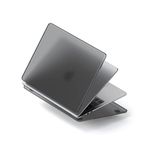 Satechi Eco Hard-Shell Case Compatible with MacBook Air Case (M2, 2022) Model A2681- Lightweight and Slim – MacBook hub and Adapter-Friendly Design – Dark.