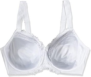 Triumph Women's Ladyform Soft W Push-Up Plain Everyday Bra, Blanc (0003 White), 34 DD