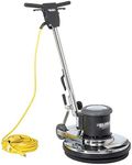 Global Industrial Corded Low Speed Floor Machine, 20" Cleaning Path, Durable Stainless Steel Construction, Heavy-Duty 1.5 HP Motor, 50'L Safety GFCI Power Cord