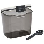 Progressive International PKS-600 1.5-Quart Plastic Coffee ProKeeper Storage Container with Scoop, Tinted