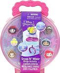 Tara Toys Disney Princess Snap N' Wear Activity Rings Set, DIY Jewellery Kit for Kids, 3+ Years