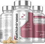 Nattokinase – Ultra Premium Grade (2,500FU Per Capsule) Highest Strength in The UK Nattokinase Supplement, 90 Vegan Capsules
