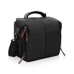 FOSOTO Camera Case Bag Compatible with Nikon D3300 D3400 D5300 D5500 D5600 D7200 D7100 D500 D90 D60 D750 D810 D610,Canon EOS Rebel T5i T5 T6 T7i XT SL1 T3i T4 70D 80D 5D Mark 6D 7D Digital SLR Camera