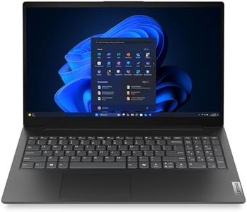 Lenovo Laptop, 15,6" FHD Display, Intel N150, 4 x 3.60 GHz, 128 GB SSD, Intel UHD Graphics, Norton 360, Windows 11, Schwarz