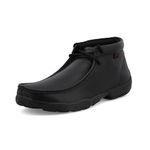 Twisted X Men's Boot Chukka Driving Moc, Soft Black, 8 UK