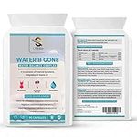 Water B Gone, Pills for Women, PMS Relief, Reduce Water Retention and Bloating, Vegan Pills, Healthcare Essentials, Water Balance 90 Vegan Tablets