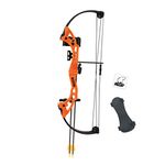 Bear Archery AYS300TR Brave Bow Set, Orange, 26"