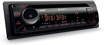 Sony MEX-N7300BD DAB + Car Radio with CD, Dual Bluetooth, USB and AUX Bluetooth Connection Hands- Calling 4 x 55 Watts 3X PreOut Extra Bass Vario Color