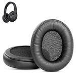 HTINDUSTRY Replacement Earpads Cushion Compatible with Taotronics SoundSurge 90/TT-BH090 SoundSurge 85 Headphones Premium Ear pads with Softer Protein Leather/Memory Foam