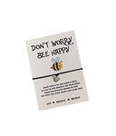 Bee gift | Bee wish string bracelet | Don't worry bee happy gift