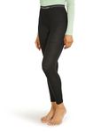 Icebreaker Merino Women’s 175 Everyday Winter Leggings, 100% Merino Wool Base Layer - Soft, Stretchy Thermal for Women - Premium Snow Clothes and Cold Weather Gear for Women - Black, Small