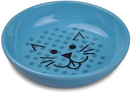 Van Ness Pet EcoWare Whisker-Friendly Cat Bowl, Wide Cat Dish, 8oz