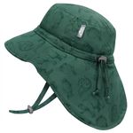 Jan & Jul Summer Hats for Toddler Boys with UPF 50 Sun Protection (L: 2-5 Years, Forest Friends)