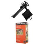 BLACK+DECKER BV3100 12 Amp Blower/Vacuum/Mulcher and BLACK+DECKER BV-006L Blower/Vacuum Leaf Collection System