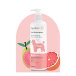 Purodora Lab Deodorizing Dog Shampoo for Curly Coats – All-Natural, Organic, Non irriting Odor Neutralizer for Home and Professional Grooming (500ml, 16oz – Grapefruit & Guava Scent)