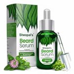 Sheopals Beard Growth Serum for Men with 3X Redensyl – Fast Beard Growth Serum for Thicker, Fuller & Patchy Beard, Non-Sticky Formula - 35ml | Dermatologist Supervised Lab Tested.