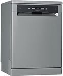 Hotpoint Freestanding Standard Dishwasher, 14 Place Settings, 7 Programs, Stainless Steel