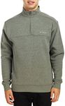 Columbia Men's Hart Mountain II Half Zip Jacket, Green Multi, Small