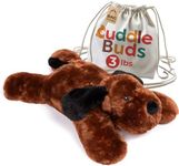 Cuddle Buds 3lbs Weighted Dog Stuffed Animal for Sensory Needs, 20'' Weighted Dog Stuffed Animal, Plush Dog Stuffed Animal, Weighted Stuffed Animals for Adults, Stuffed Dog