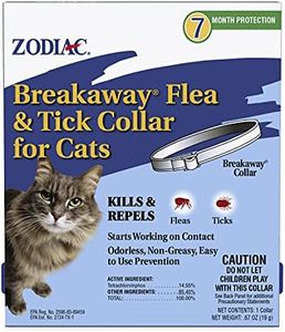 Zodiac Breakaway Flea and Tick Collar for Cats, 13"