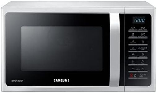 Samsung Four à micro-ondes combiné SmartOven MC2BH5015AW/ET, cuisson ventilée, Fresh Menu, Micro-ondes + Grill 900 W + 1500 W, 28 L, 52 l x 31 h x 47 cm, blanc