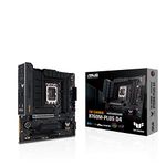 ASUS TUF Gaming B760M-PLUS D4, Intel B760 (LGA 1700) mATX motherboard, PCIe 5.0, two M.2 slots, 12+1 DrMOS, DDR4, Realtek 2.5Gb Ethernet, HDMI, DisplayPort, Rear USB 3.2 Gen 2x2 Type-C