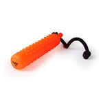 Dog & Field Easy Grip Gundog Water Dummy - Orange Throw. Rubber Water Float For Dog Training & Retrieval Practice. Floating Dog Toy With Throwing Cord. Gundog Training Dummies, Water Toys For Dogs