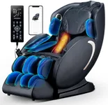 BOSSCARE 3D Full Body Zero Gravity Massage Chair, 2024 APP Control Shiatsu Massaging Recliner, Back Heating, HiFi Bluetooth Message Chair