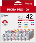 CLI-42 CLI42 Ink Cartridges 8-Pack 