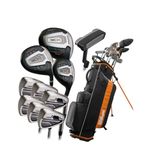 Wilson Golf Mens X31 Advantage Complete Package Set - Steel With Stand Bag