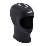 ZCCO Scuba Diving Hood 3mm/5mm Neoprene Wetsuit Hood Durable Stretchable Diving Cap, Surfing Thermal Hood for Snorkeling Kayaking Sailing Canoeing Water Sports (3mm, XL)