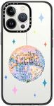 CASETiFY Compact iPhone 13 Pro Case [2X Military Grade Drop Tested / 4ft Drop Protection] - Disco - Clear Black