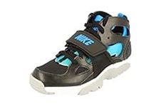 Nike Trainer Huarache (GS), Boy's running Shoes, Black / Blue / Black (Black / Photo Blue-Black), 4 UK (36.5 EU)