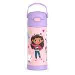 410mL Stainless Steel Licensed FUNtainer® Bottle, Gabby's Dollhouse