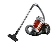 Bissell 1547E OptiClean Multi-Cyclonic Bagless Canister Vacuum, Red