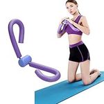 COVVY Thigh Master Thigh Workout Exerciser Thigh Toner Thigh Trimmer Butt/Leg/Arm/Chest Toner, Bodybuilding Fitness Weight Loss Slimming Home Gym Trainer Equipment (Purple)